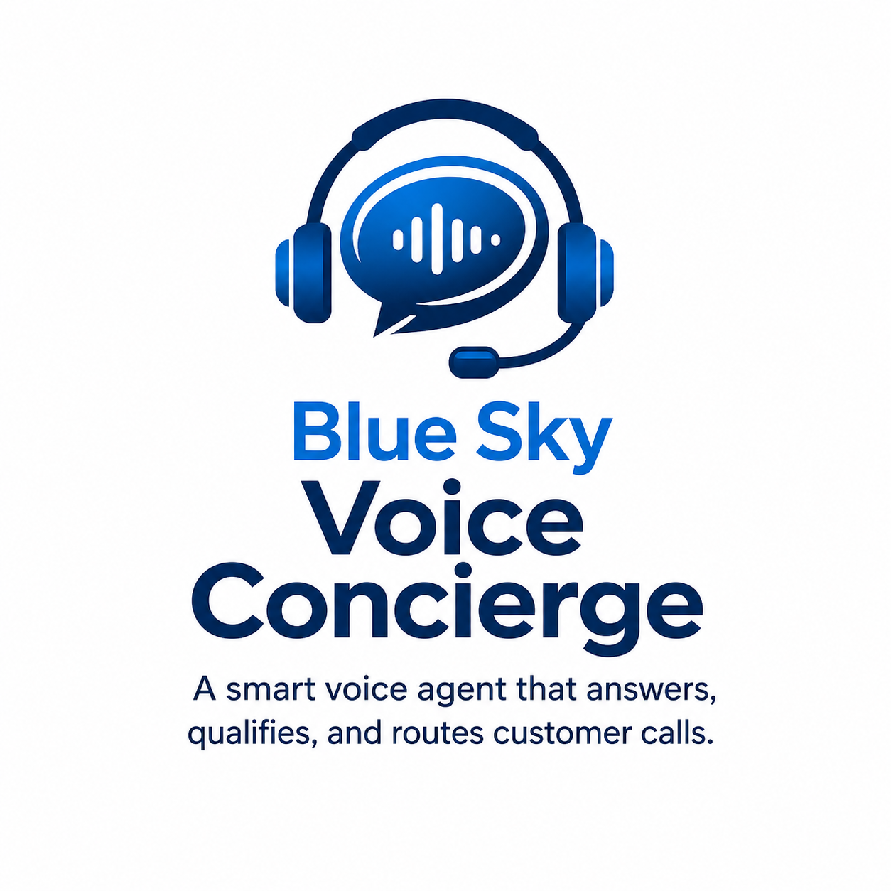 Blue Sky Voice Concierge logo