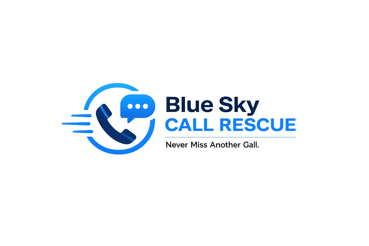 Blue Sky Call Rescue logo